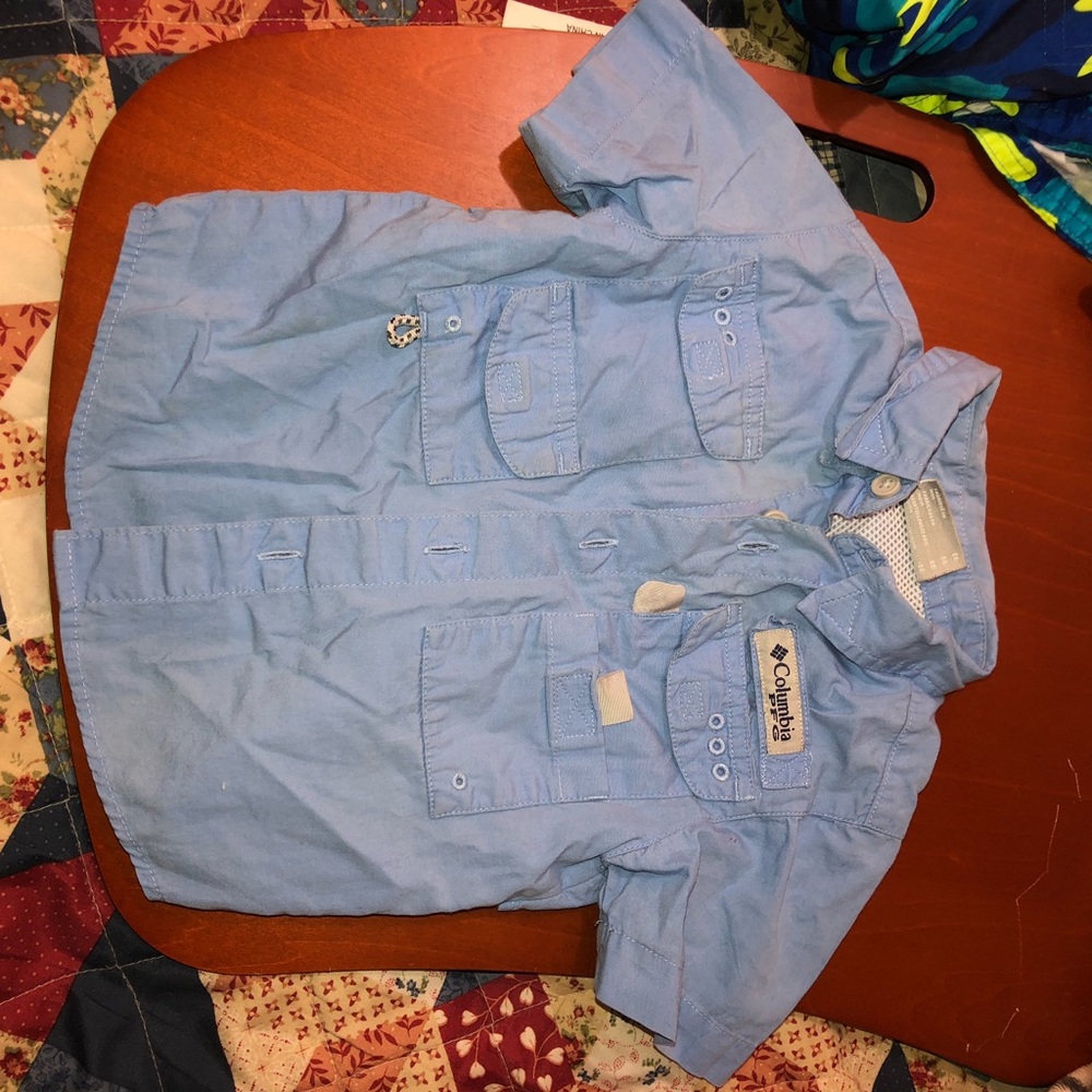 Toddler boy button down shirt